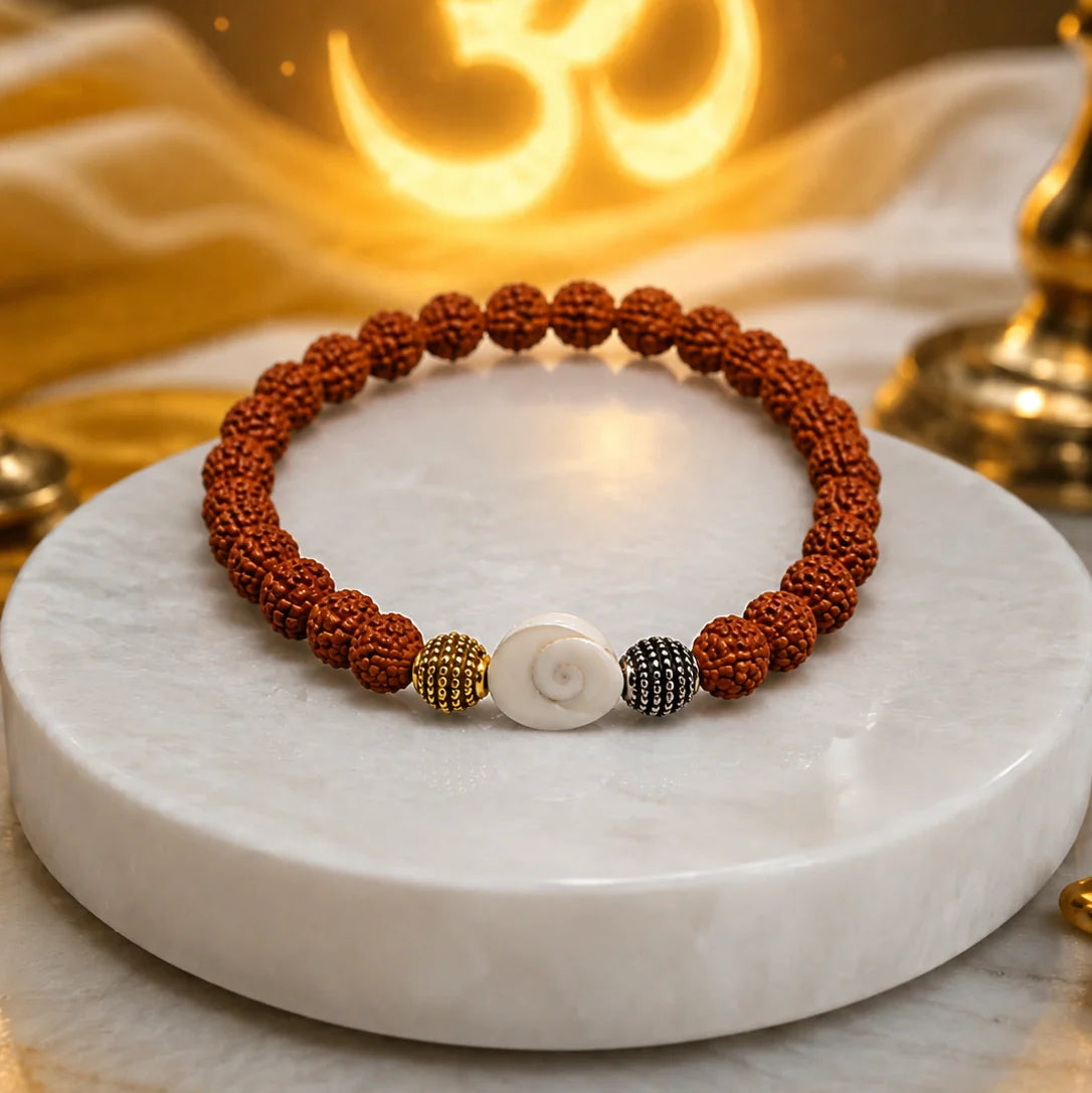 Gomti Chakra Bracelet – Luck & Prosperity