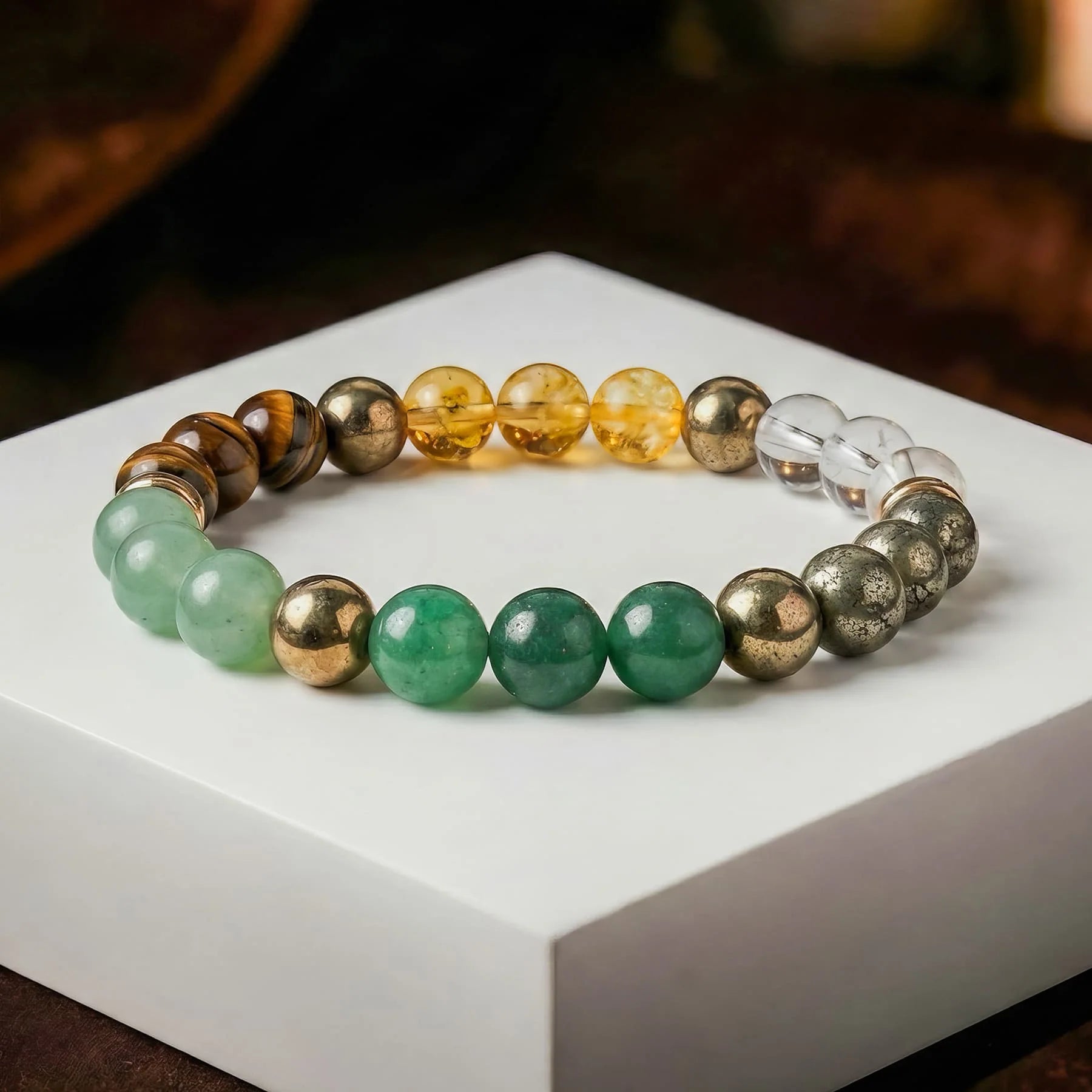 Original Dhan Yog Bracelet Free Selenite Plate